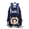 BTS Printing Women Backpack Hip Pop BTS School Bags Laptop Backpack
