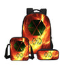 EXO 3 Pcs/Set School Bags EXO Printing Backpack Children Shoulder Bag Fashion