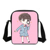 EXO Star Messenger Bags Girls BTS Mini Children School Shoulder Messenger Bags