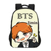 BTS Printing Backpack  Shoulder Bags Children School Bookbag