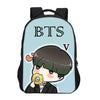 BTS Printing Backpack  Shoulder Bags Children School Bookbag