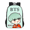 BTS Printing Backpack  Shoulder Bags Children School Bookbag