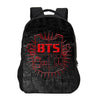BTS Printing Backpack  Shoulder Bags Children School Bookbag