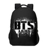 BTS Printing Backpack  Shoulder Bags Children School Bookbag