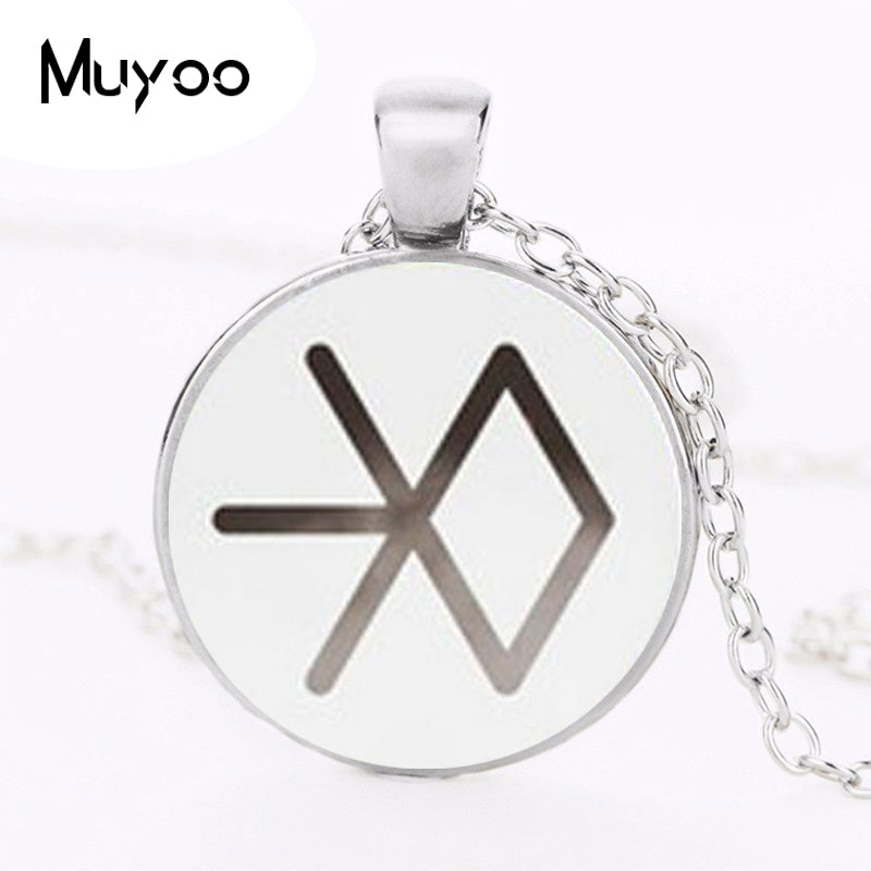 EXO Necklace Star EXO Pendant Fans Gifts Glass Photo