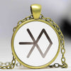 EXO Necklace Star EXO Pendant Fans Gifts Glass Photo