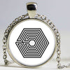 EXO Necklace Star EXO Pendant Fans Gifts Glass Photo