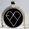 EXO Necklace Star EXO Pendant Fans Gifts Glass Photo