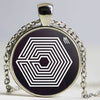 EXO Necklace Star EXO Pendant Fans Gifts Glass Photo