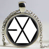 EXO Necklace Star EXO Pendant Fans Gifts Glass Photo
