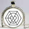 EXO Necklace Star EXO Pendant Fans Gifts Glass Photo