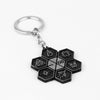 EXO Symbol Keychain Wholesale Antique Bronze Geometric Pendant Key Chain
