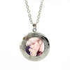 BTS Band Jewelry Photo Locket Necklace Fashion