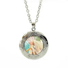 BTS Band Jewelry Photo Locket Necklace Fashion