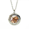 BTS Band Jewelry Photo Locket Necklace Fashion