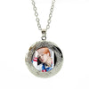 BTS Band Jewelry Photo Locket Necklace Fashion