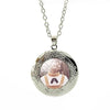 BTS Band Jewelry Photo Locket Necklace Fashion