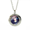 BTS Band Jewelry Photo Locket Necklace Fashion