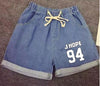 BTS  elastic  shorts crimping