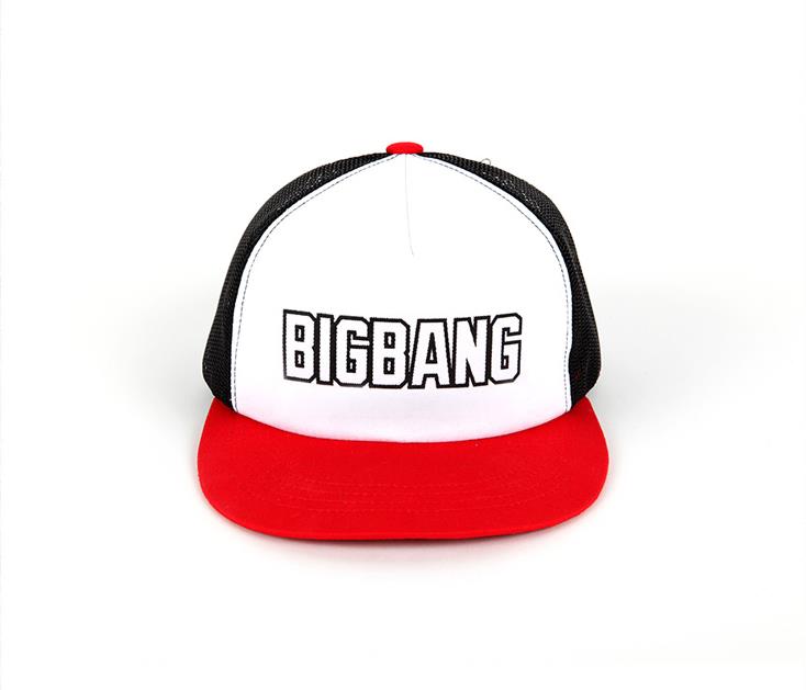 BIGBANG Red and White Baseball Cap Hat Summer