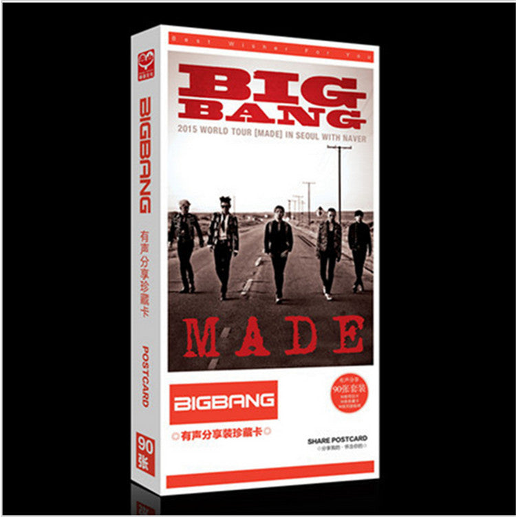 BIGBANG Photo Album collection  Sticker  MADE   90 pcs