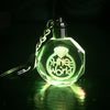 KPOP SHINEE WORLD  Keychain Model Toy Ring Diamond Design LED Crystal Light