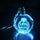 KPOP SHINEE WORLD  Keychain Model Toy Ring Diamond Design LED Crystal Light