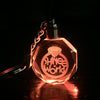 KPOP SHINEE WORLD  Keychain Model Toy Ring Diamond Design LED Crystal Light