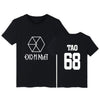 EXO  Tshirt Short Sleeve T shirt