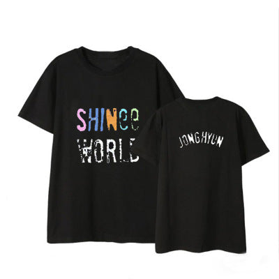 SHINee Short Sleeve Printing Summer T-Shirt