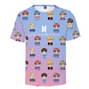 BTS 3D Print BTS Love Yourself Short Sleeve T-shirt