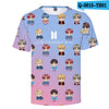 BTS 3D Print BTS Love Yourself Short Sleeve T-shirt