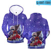 BTS Cartoon New 3D Hoodies