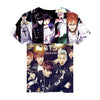 BTS Anime 3D T Shirt