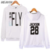 WEJNXIN Kpop Got7 Hoodies For Women Fashion Member Name Print Fleece Sweatshirt Women Pullover Hoodie Tracksuit Sudaderas
