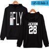 WEJNXIN Kpop Got7 Hoodies For Women Fashion Member Name Print Fleece Sweatshirt Women Pullover Hoodie Tracksuit Sudaderas