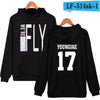 WEJNXIN Kpop Got7 Hoodies For Women Fashion Member Name Print Fleece Sweatshirt Women Pullover Hoodie Tracksuit Sudaderas