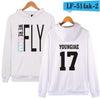 WEJNXIN Kpop Got7 Hoodies For Women Fashion Member Name Print Fleece Sweatshirt Women Pullover Hoodie Tracksuit Sudaderas