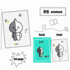 BTS Notebook Convenient Jotter Pocketbook