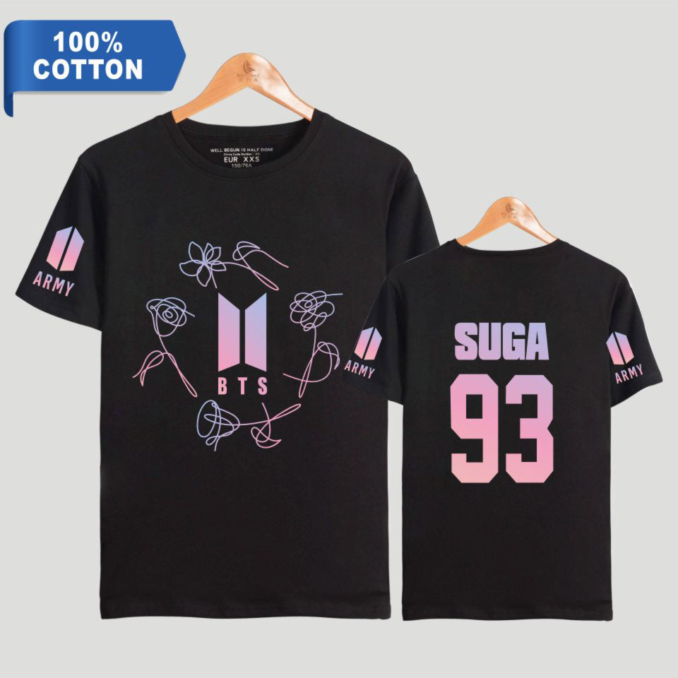 BTS  Short Sleeve Fashion
