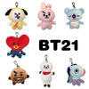 BTS BT21  Dolls Keyring Keychain