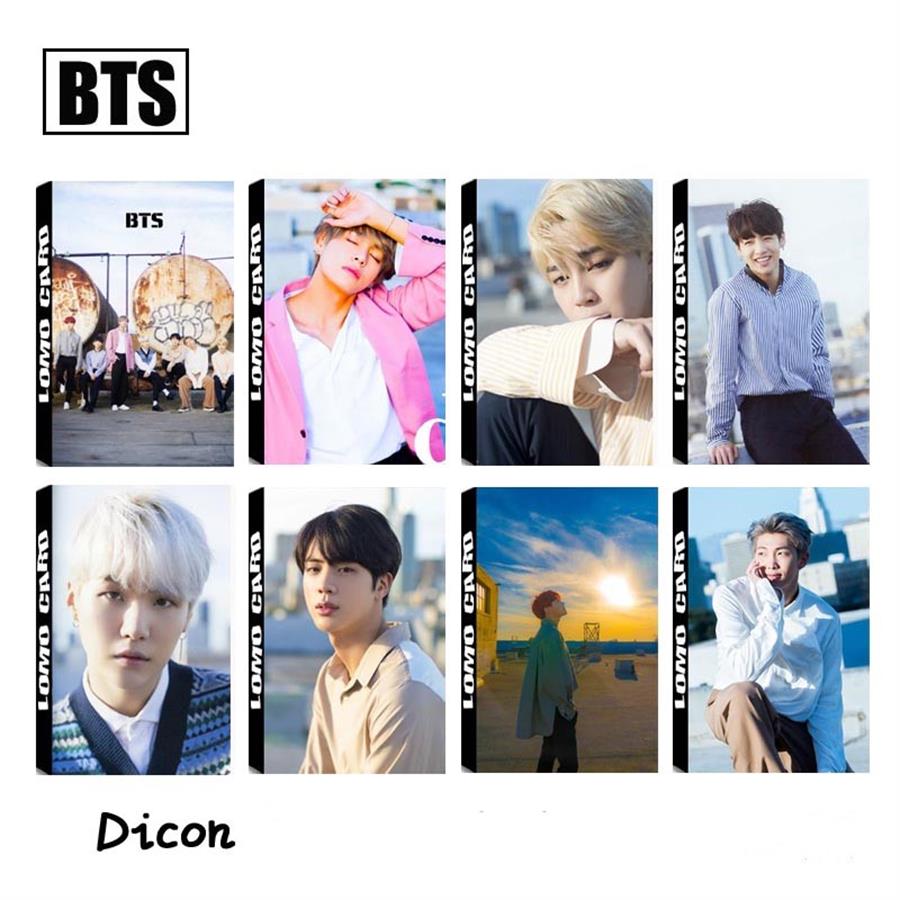 BTS  Album Lomo Cards BOX Group 30pcs