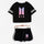 BTS  Summer Shorts And T-shirts