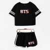 BTS  Summer Shorts And T-shirts