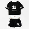 BTS  Summer Shorts And T-shirts