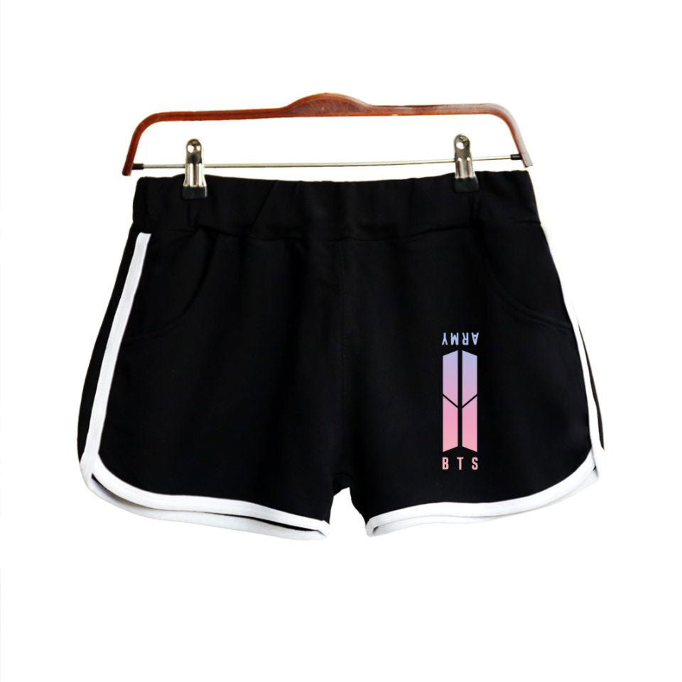 2018 Summer BTS ARMY Fitness Fashion Shorts