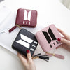 BTS Short Zipper Card Wallet