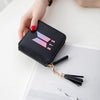 BTS Short Zipper Card Wallet