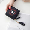 BTS Short Zipper Card Wallet