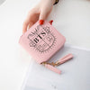BTS Short Zipper Card Wallet